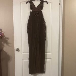 Revo Dark Brown Women's Jeans Overalls